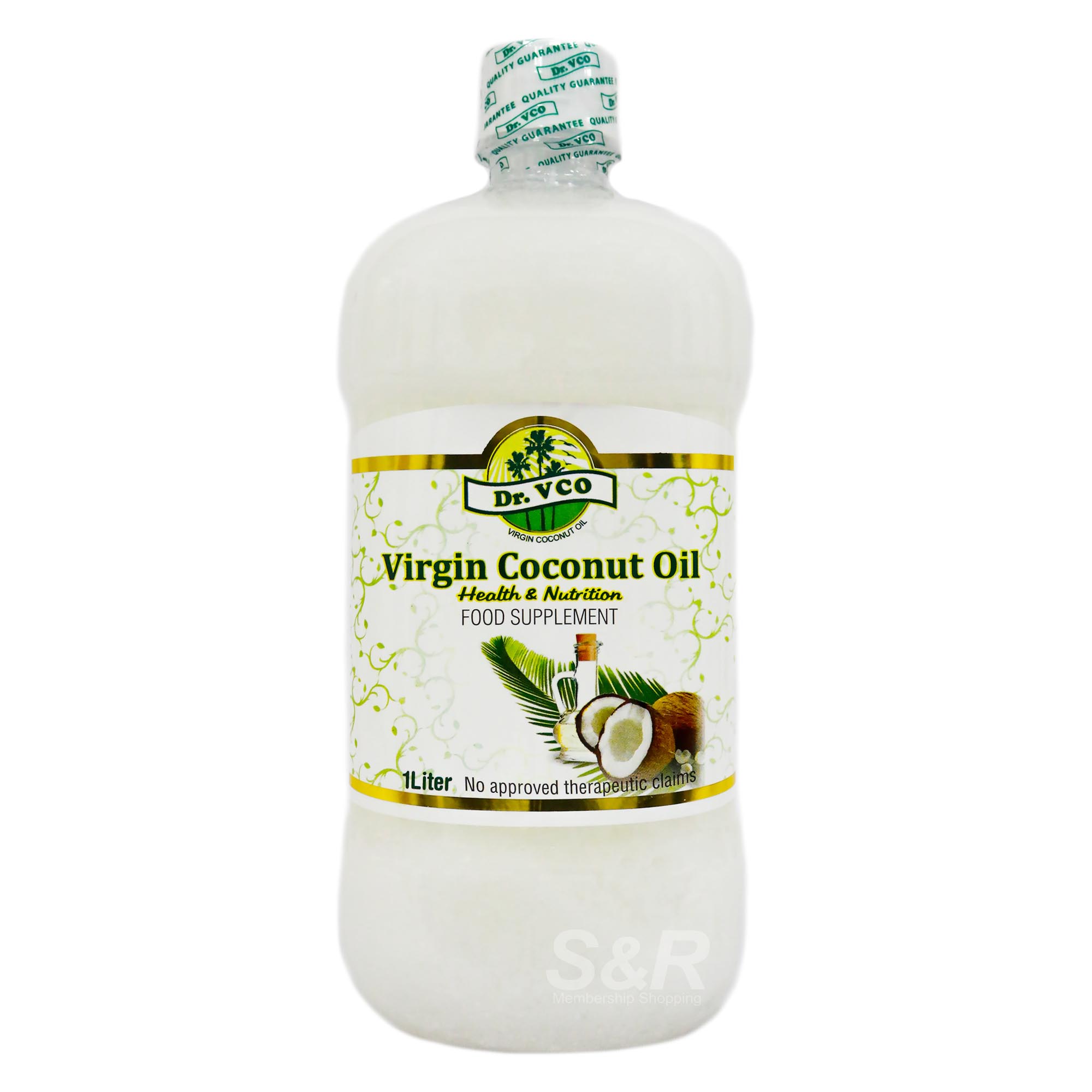 Dr. VCO Virgin Coconut Oil Health and Nutrition 1L
